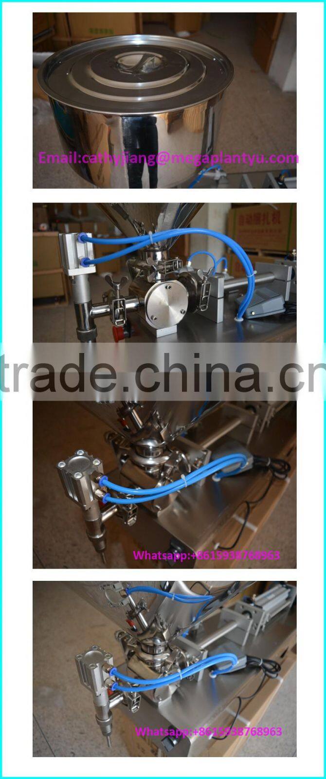 Foot Pedal ManualType 10-1000ml Single Head Liquid Filling Packing Machine