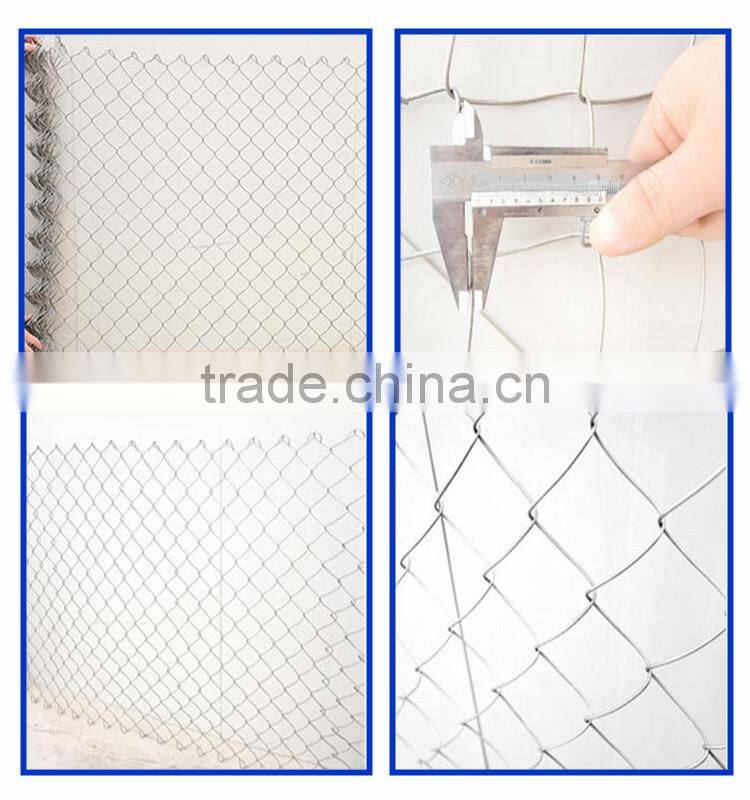 Fine vinyl coated decorative garden border chain link fence