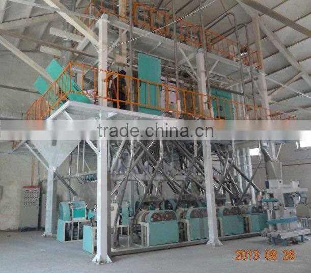 maize and wheat stoner milling machine