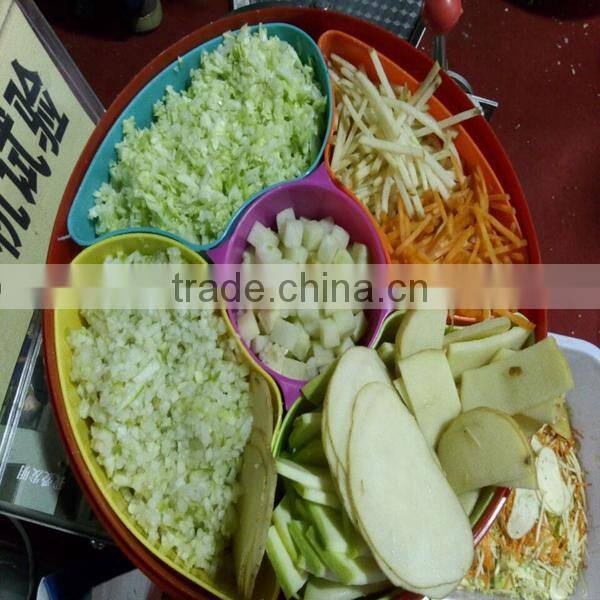 Stainless steel industrial machine for slicing potato and vegetable