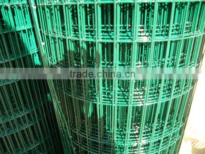 6x6 pvc coated Welded Wire Mesh (19x19 pvc welded mesh roll ) 16x16 pvc welded wire mesh