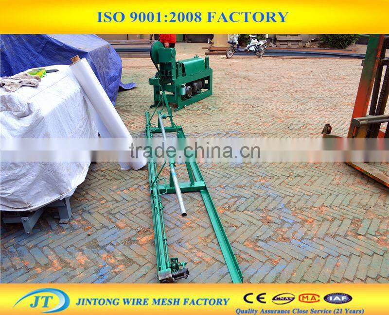 customized 3-6mm automatic wire straightening and cutting machine