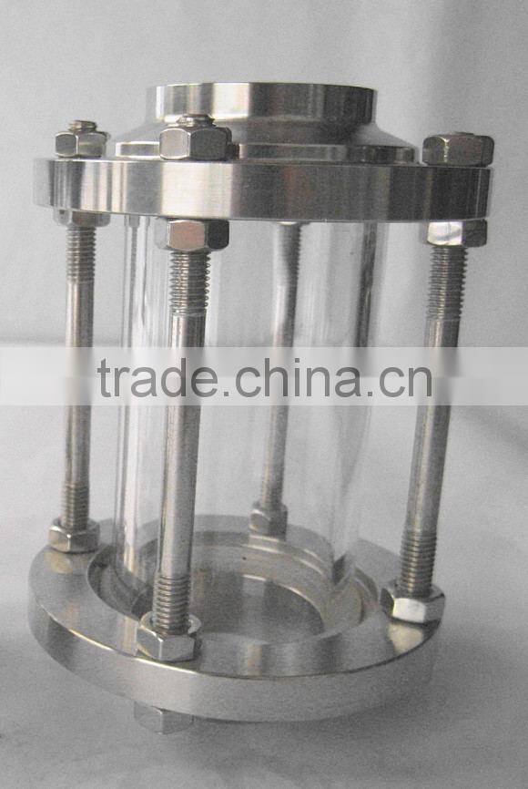 sanitary cross sight glass