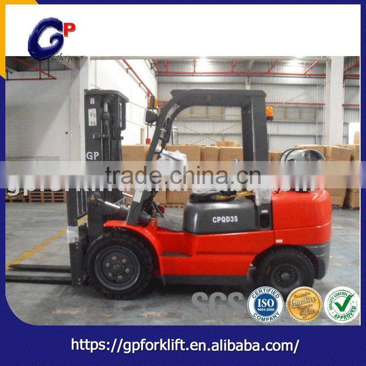 3.5T LPG&Gas forklift with Nissan Engine