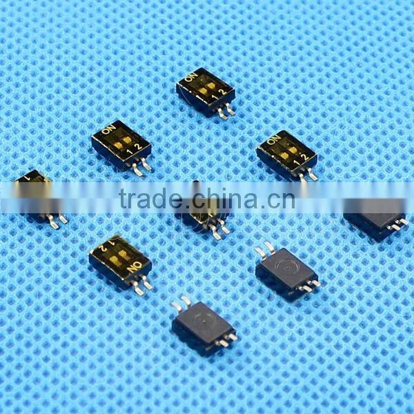 Black SMD Slide DIP Switch/Rotary DIP Switch