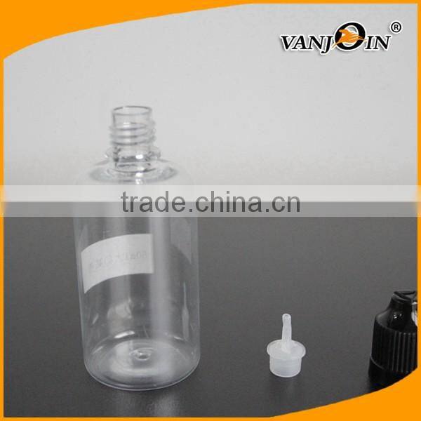 1 OZ Dropper Bottles PET Empty E Liquid Bottle With Childproof Cap