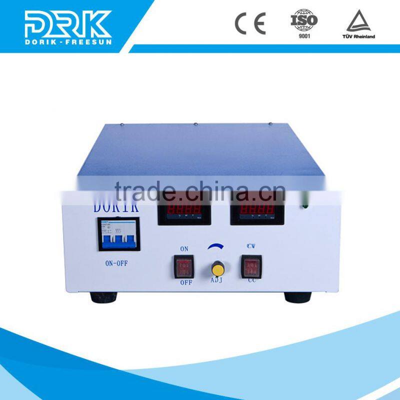 12V dc regulated power supply with front panel