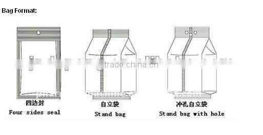 multi-heads weigher puffed food packing machine/potato chips packing machine