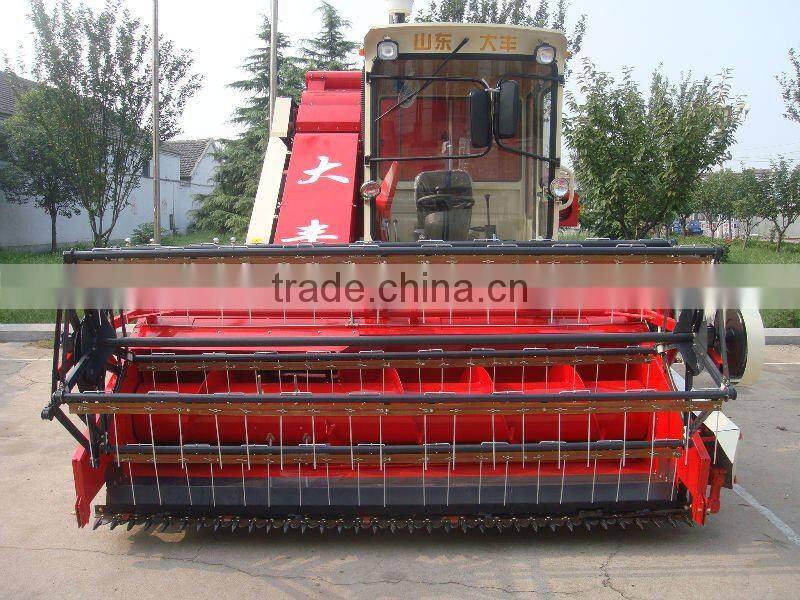soybean combine harvester