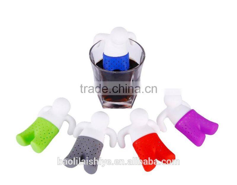 Mr.tea non-toxic BPA free silicone tea infuser