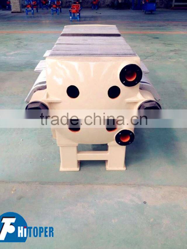 High temperature and high pressure resistance slurry dewatering side effects dehydration cast iron filter press.