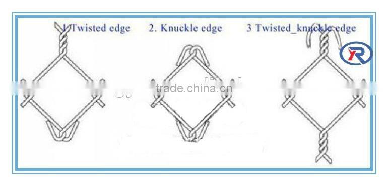 Hebei China Galvanized/PVC coated plastic chain link wire mesh