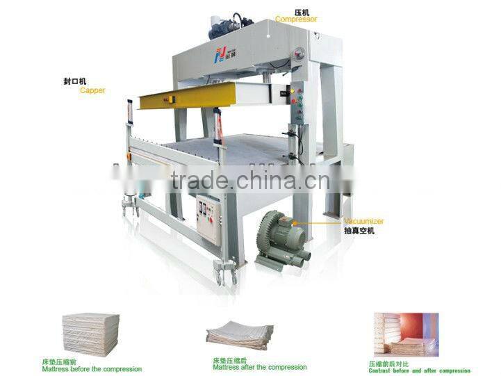 NG-01M MATTRESS VACUUM PRESS WRAPPING MACHINE