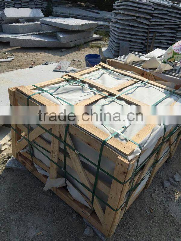 Light grey granite G603 mushroom stone, mushroom stone natural decorative stone