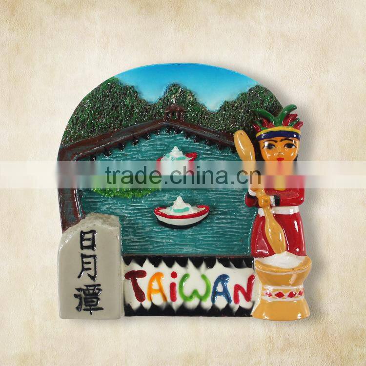 2015 New resin european tourist souvenir fridge magnet