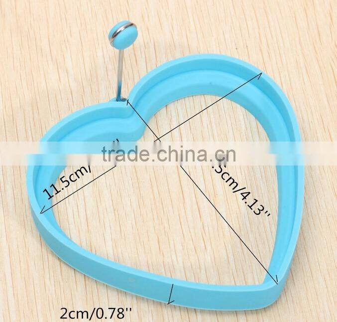 custom egg frying ring fried silicone egg ring, pancake ring