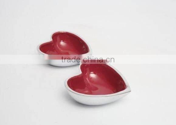 Christmas decoration metal hanging heart