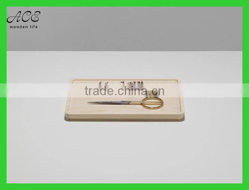 Rectangle wooden serving tray