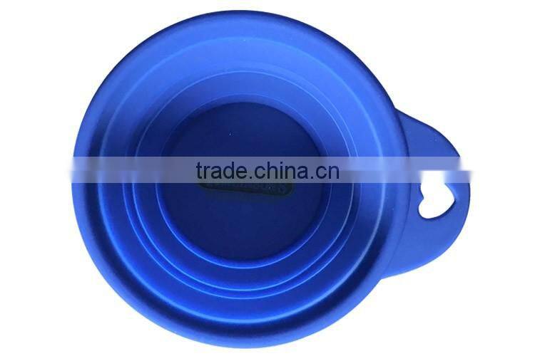 Pet's gift Pure silicone dog bowl