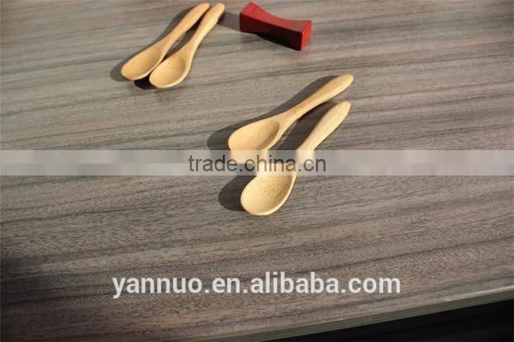 Natural Mini wood honey ice cream Spoon, Small Wooden Spoon