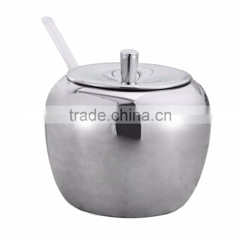 3 Pieces Stainless Steel Magnetic Spice Jar Set