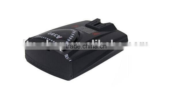 A380 Car Speed Radar Detector, Support Russian English Language Car Speed Radar Detector With Voice Alarm For Wholesale