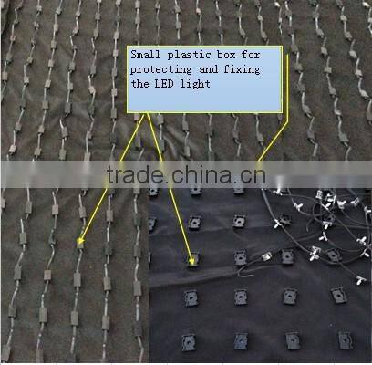 led star curtain starry sky effect full color