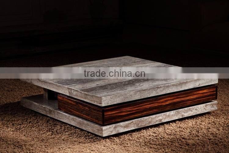 modern living room furniture marble top coffee table for sale