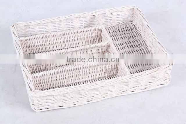 Prickle Storage Basket/ Rattan Woven Rectangle Basket