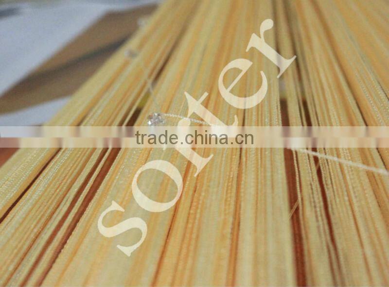 Cream color String Curtain With Beads line curtain