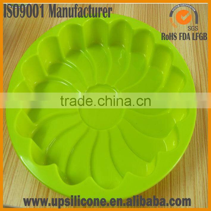Flower shape silicone cake molds sunflower mold and other shapes