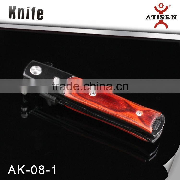 Wooden Handle 3Cr Stainless Steel Knife