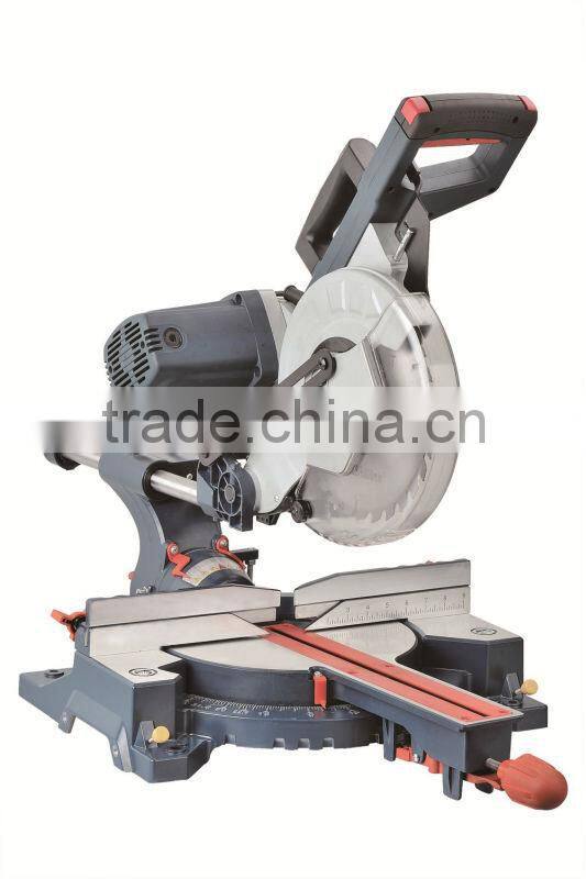 255mm 2000W Power Wood/Aluminum Cutting Table Circular Saw Machine Electric Belt-driven 10" Double Bevel Sliding Miter Saw
