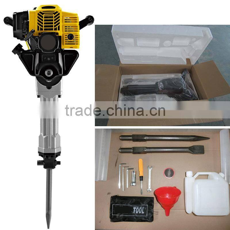 1900w 52cc Professional Gasoline Hammer Drill Drilling Machine Portable Petrol Jack Hammer
