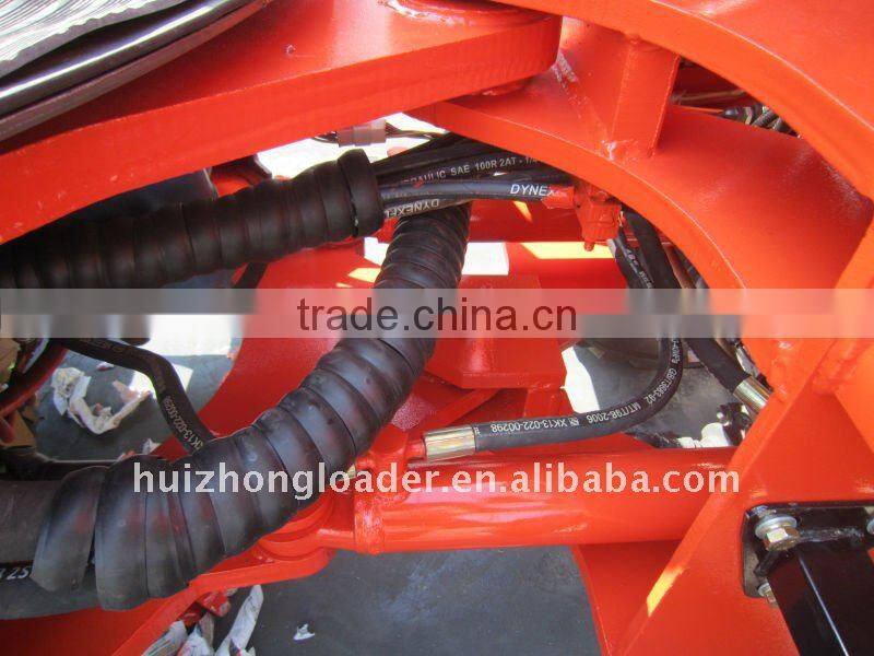 wheel loader with bale clamp,bale grab