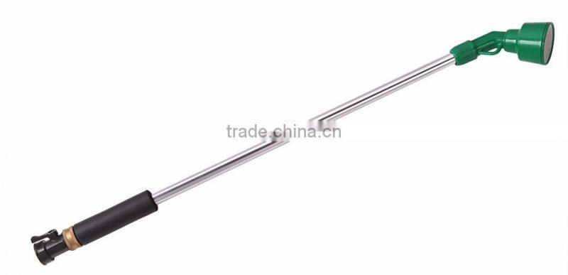 Telescopic Aluminum Pole Thumb Control Garden Water Spray Wand