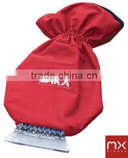 hot sell plastic Ice scraper with glove