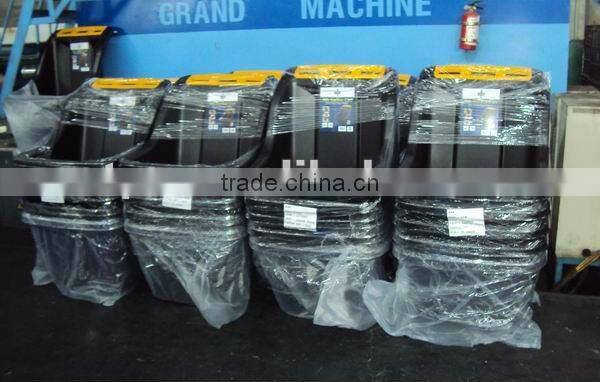 export HDPE black wheelie barrow garden cart two wheel bin