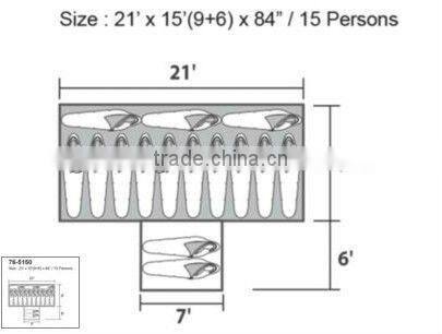 Broadstone Cabin Tent, 15-Person