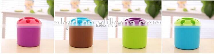 4 hole plastic pen holder