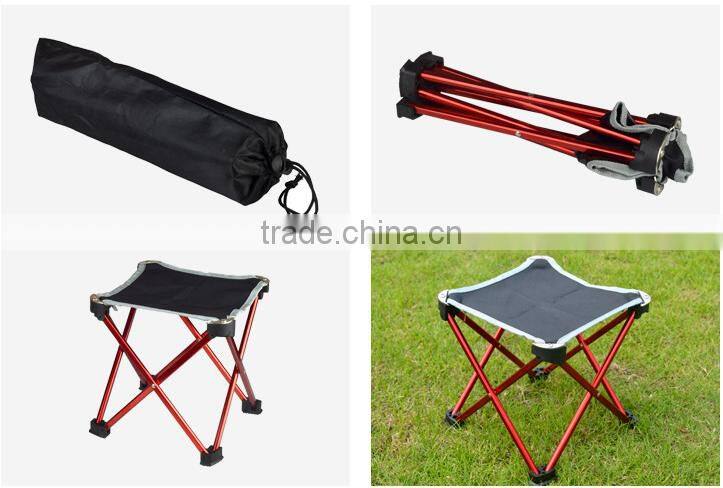 New Hot Sell Beach Barbecue Camping Folding Chair Foursquare Chair CUatomized