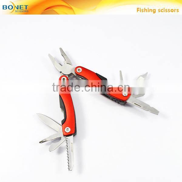 SFI0003A1 FDA qualified multi purpose Stainless steel folding aluminum fishing pliers