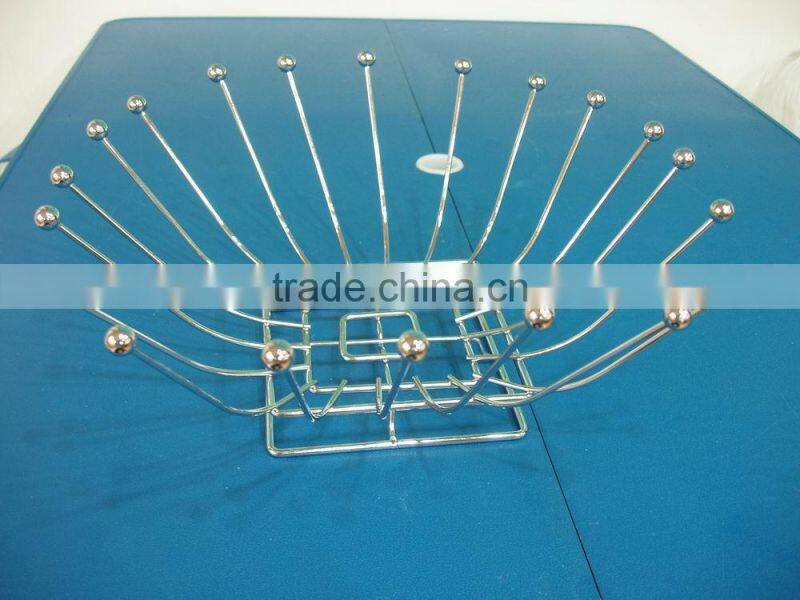 541-20 wholesale fruit basket with metal wire
