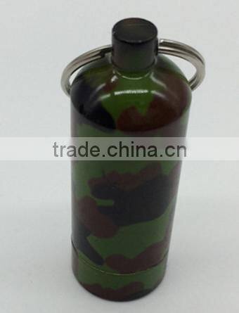 Emergency pill bottle ;Cartridge key chain ;Key chain