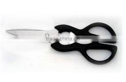 Plastic Handle Black Stainless Steel Kitchen Scissors RTKS007AP
