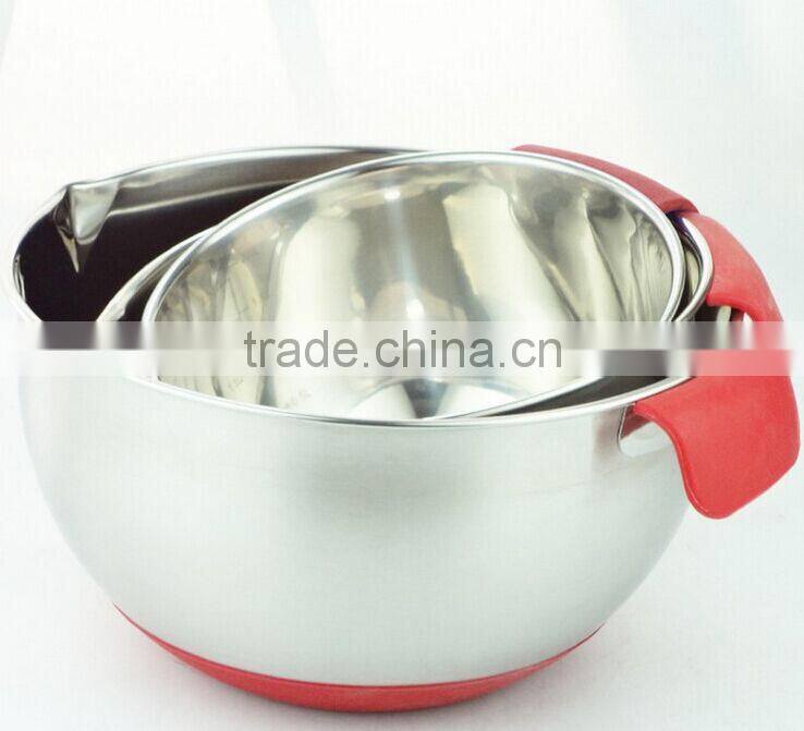 Stainless steel mixing bowl for resturant used