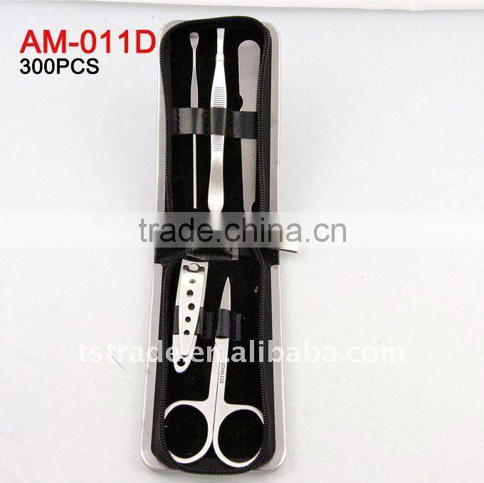 2014 Promotion 5PCS nail pedicure manicure set tools AM-012D