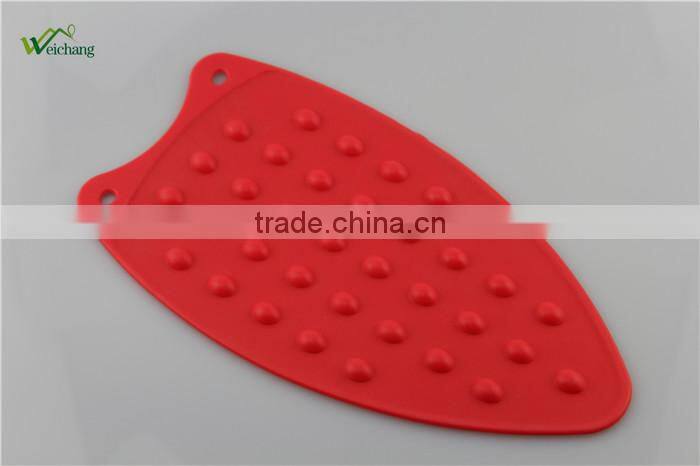 WCE273 Silicone Pot Holder trivet Mat Hot Pads spoon Rest Non Slip flexible durable dishwasher Safe heat Resistant