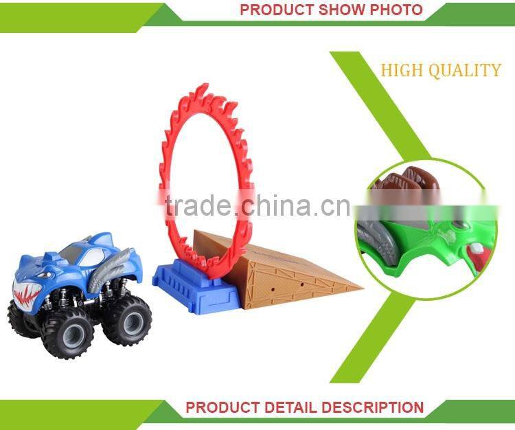 New design plastic friction 4wd high speed toy wall climbing car