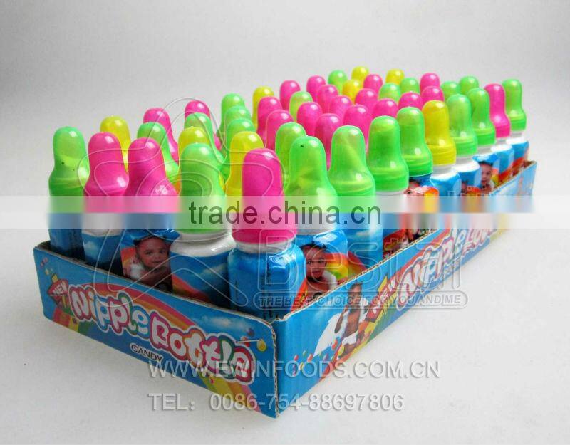 Feeding Bottle with Tattoo Paper Sour Powder Candy